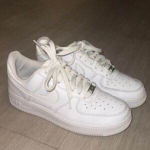 White Air Force One Sneakers
